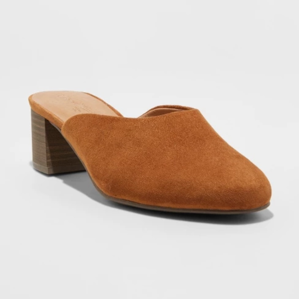 Women's Avianna Low Vamp Kitten Heeled Mules